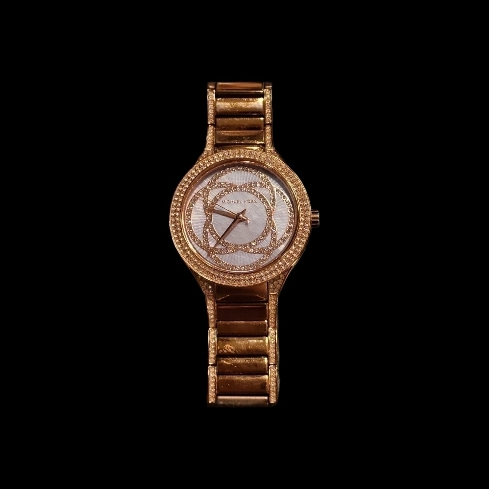 Michael Kors Women's Kerry Rose Gold-Tone Watch MK3482